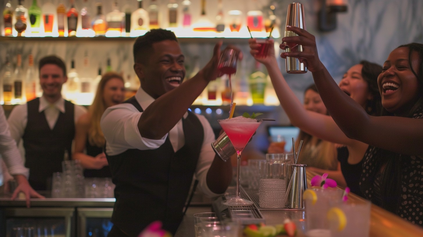 Free Cheers at bar Image - Bartender, Celebration, Toasting | Download ...