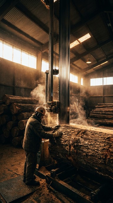 Timbre Yard Process Free Timber processing facility Image - Timber, Logs, Machinery ...