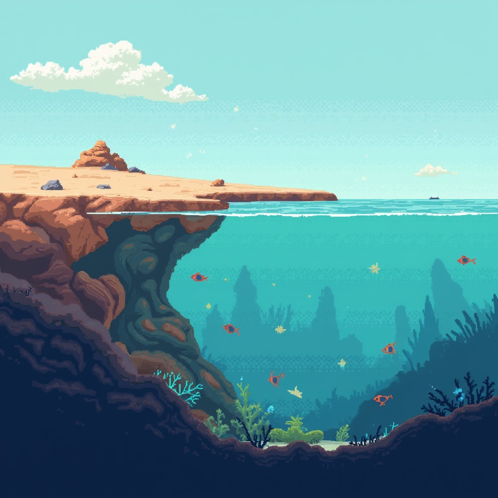 Free Ocean Depths Revealed Image - Pixel, Ocean, Underwater | Download ...