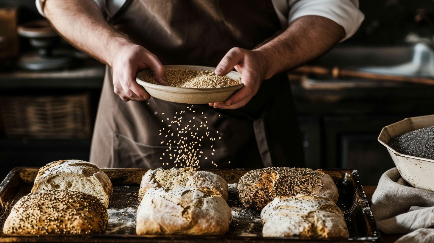 Free Baker Prepares Bread Image - Baking, Bread, Artisan | Download at ...