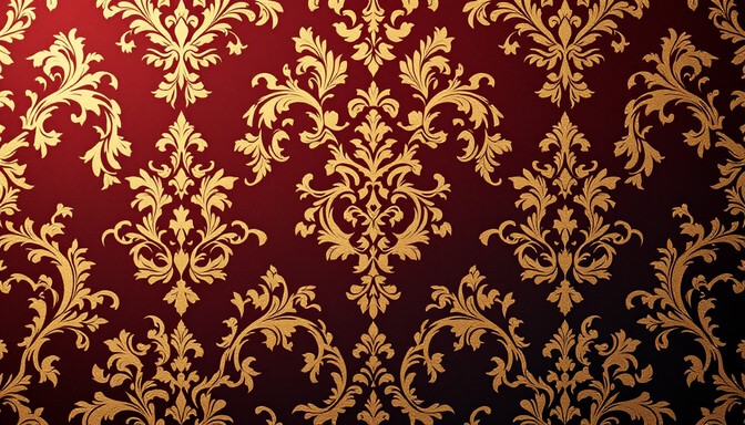 Free Royal Damask Pattern Image - Damask, Baroque, Burgundy | Download ...