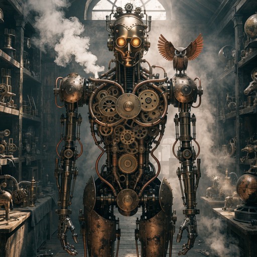 Free Art Deco Automaton Image - Automaton, Robot, Brass | Download at ...