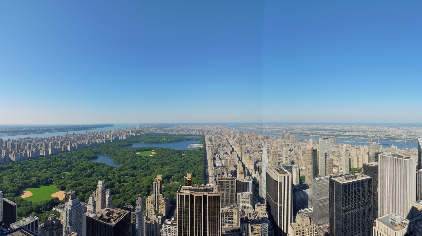 Free Urban Park View Image - Cityscape, Skyline, Park | Download at ...