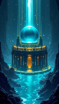 Free Atlantis Crystal Temple Image - Underwater, Temple, Crystal ...