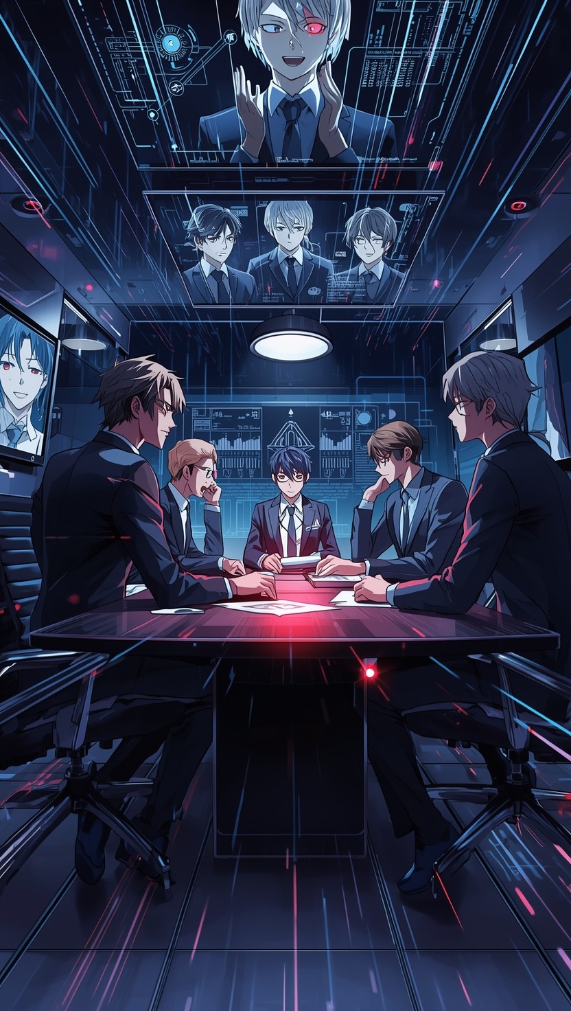 Free Corporate Anime Meeting Image - Anime, Manga, Business | Download ...