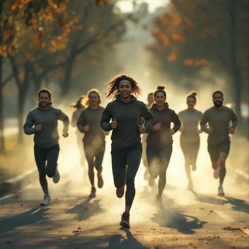 Free Misty Morning Run Image - Runner, Trail, Forest | Download at ...