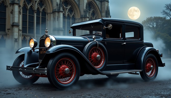 Free Haunted Cathedral Carriage Image - Gothic, Carriage, Moonlight ...