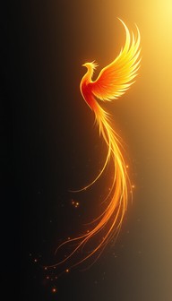Phoenix Rising Powerpoint Theme Download Majestic Phoenix Rising Image - Phoenix, Firebird, Mythical ...