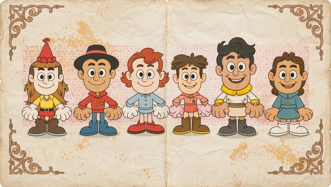 Free Vintage Cartoon Character Image - Vintage, Cartoon, Character ...