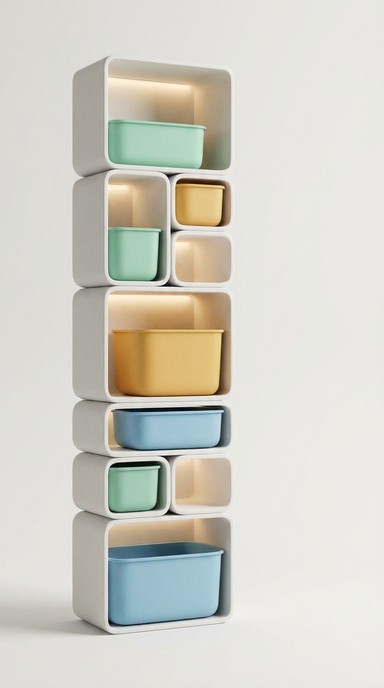 Free Colorful Storage Architecture Image - Geometric, Cubbies, Colorful ...