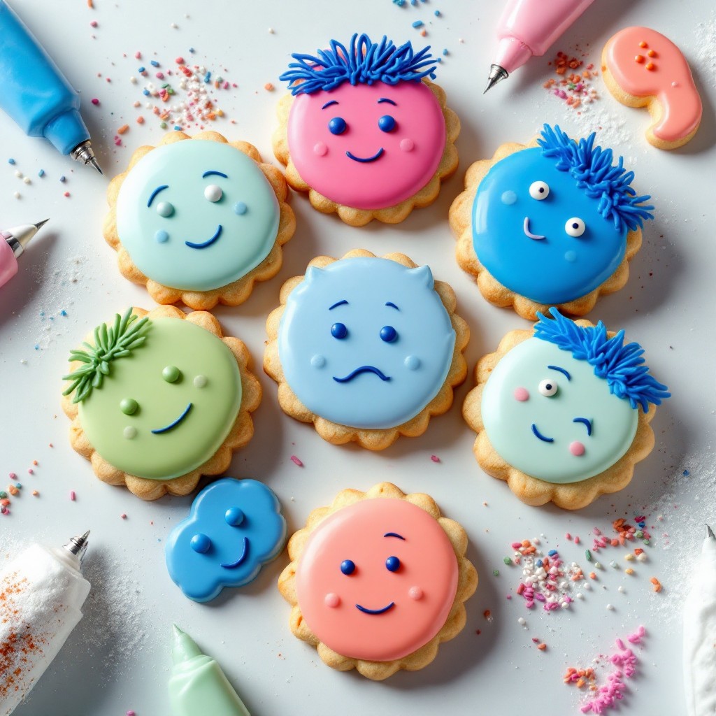 Free Emotional Cookie Characters Image - Cookies, Faces, Emotions ...