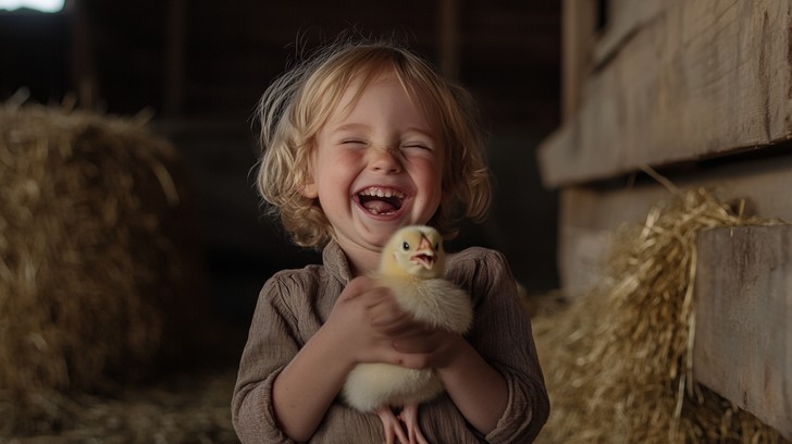 Free Farm child nurturing Image - Barn, Child, Chick | Download at ...