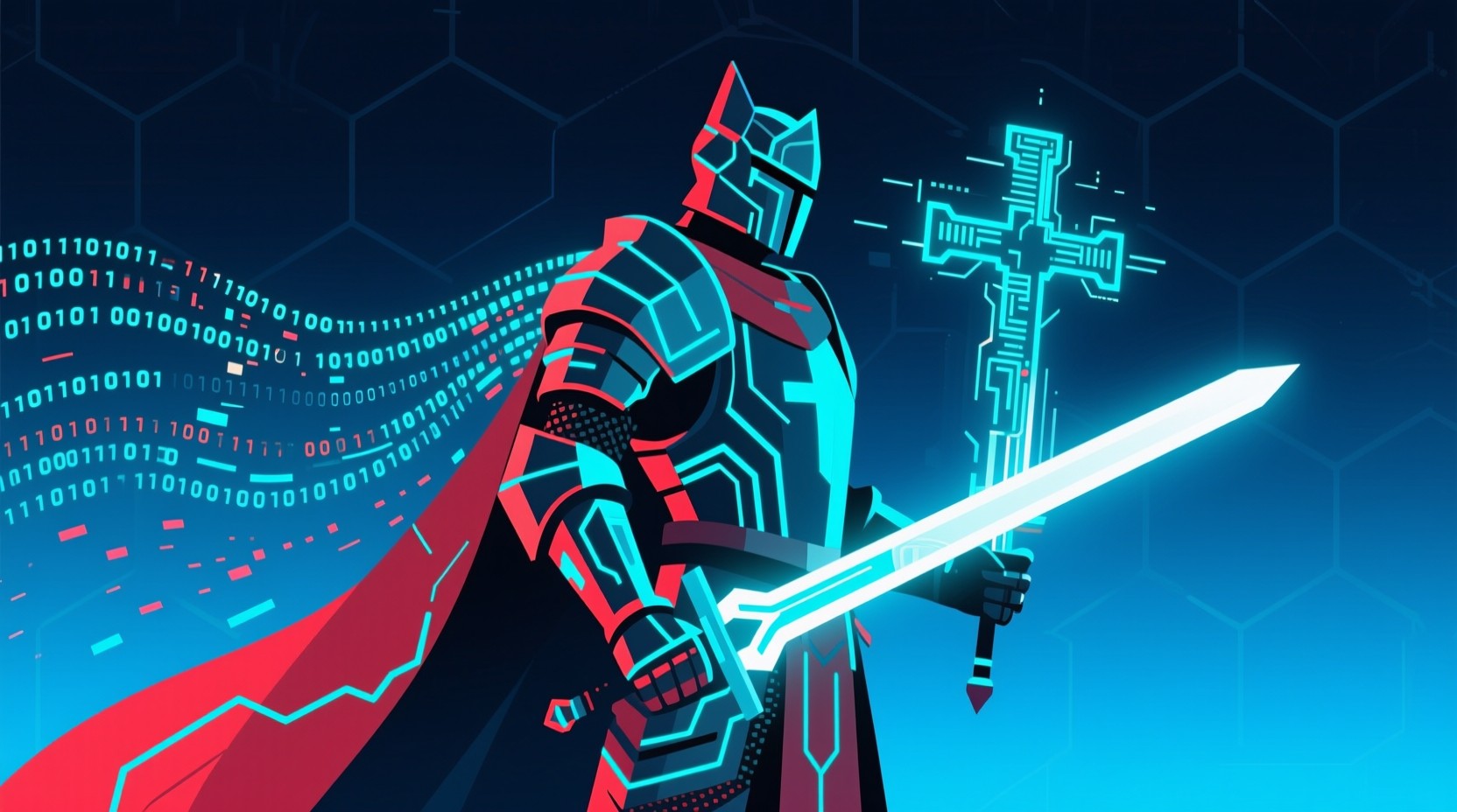 Free Digital Knight Guardian Image - Knight, Digital, Cyber | Download ...