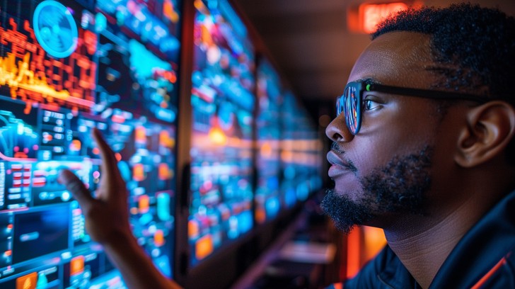 Free Tech Control Center Image - Technology, Monitoring, Data ...