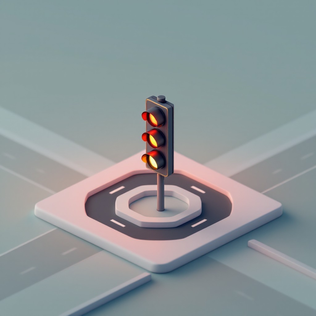 Free Minimal Traffic Guardian Image - Lowpoly, Isometric, Traffic ...
