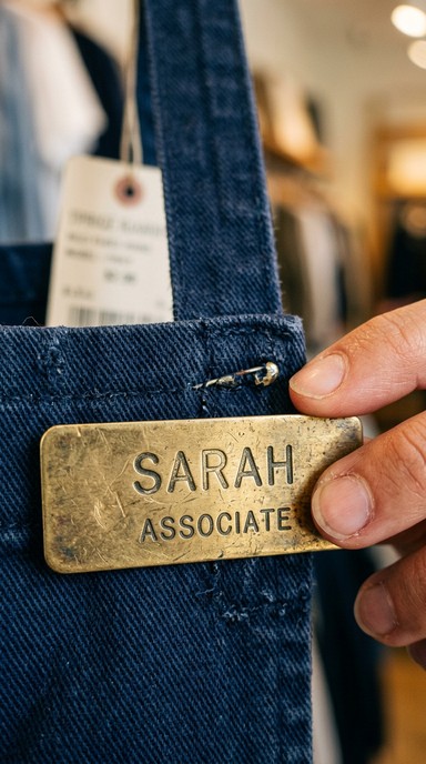Free Employee Name Tag Image - Brass, Badge, Nametag | Download at ...