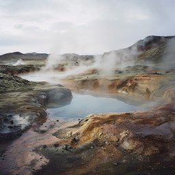 Free Geothermal Wonderland Image - Geothermal, Spring, Aerial ...