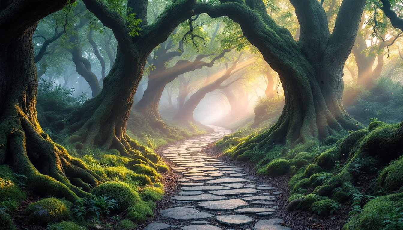 Free Enchanted Forest Path Image - Forest, Pathway, Magical | Download ...