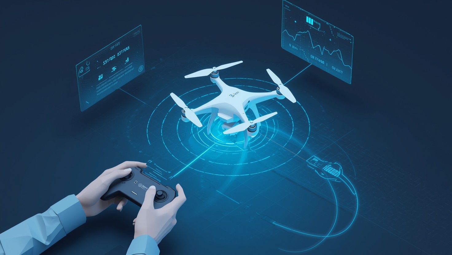 Free Drone Control Technology Image - Drone, Quadcopter, Technology ...