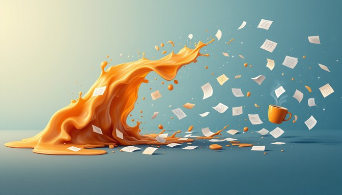 Paper Splashed Coffee Free Coffee Creates Chaos Image - Coffee, Splash, Wave | Download at ...