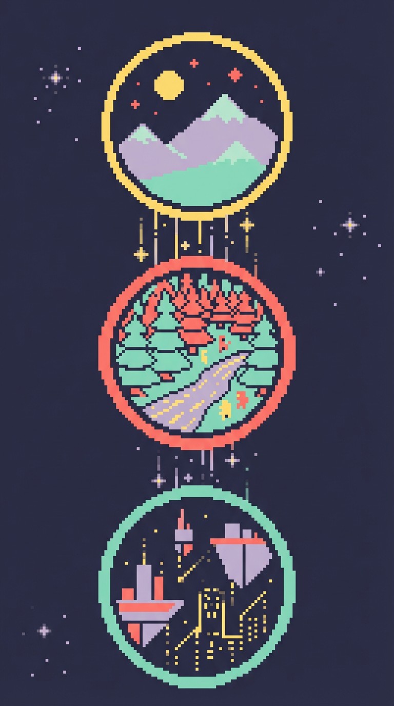 Free Pixel Portal Dreams Image - Pixel, Portal, Retro | Download at ...