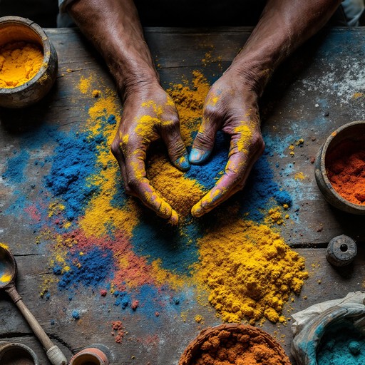 Free Colorful Pigment Crafting Image - Pigments, Artisan, Traditional ...