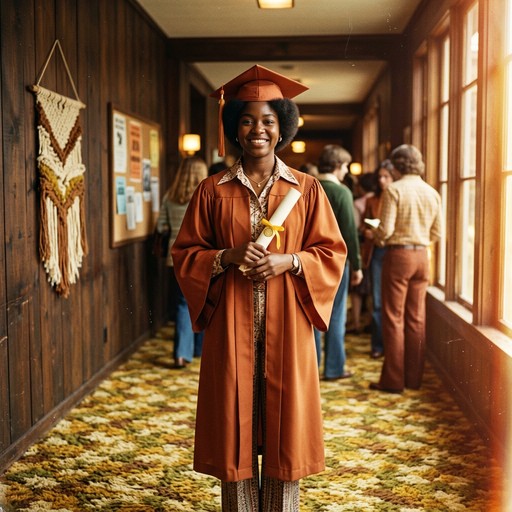 Graduates 70s Free Vintage Graduate Celebration Image - Vintage, Retro, Graduation ...