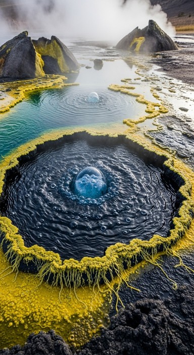 Free Primordial Earth Origins Photo - Geothermal, Volcanic, Hotspring ...