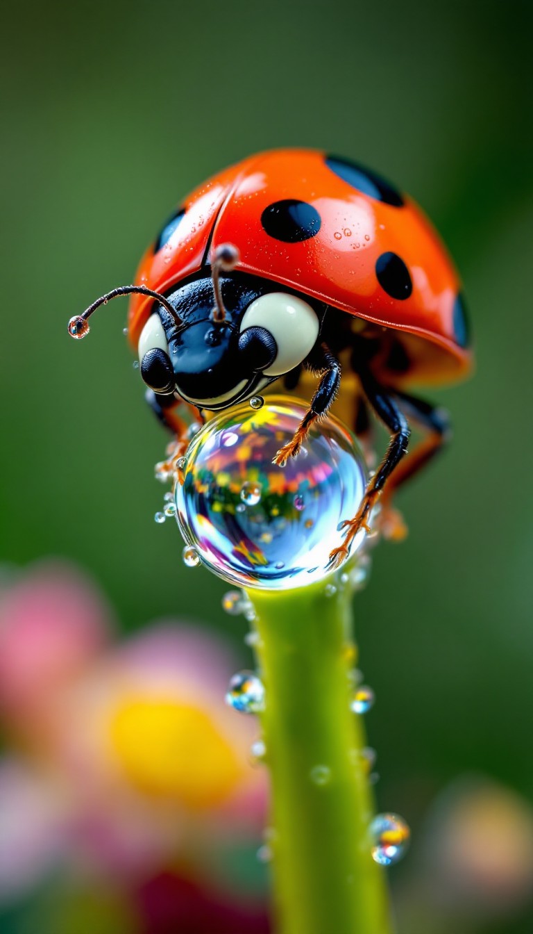 Free Ladybug Dewdrop Magic Image - Ladybug, Beetle, Insect | Download ...