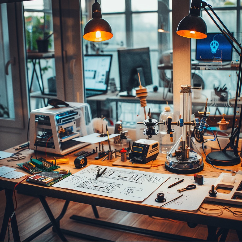 Free Innovative Electronics Lab Image - Electronics, Innovation, Lab ...