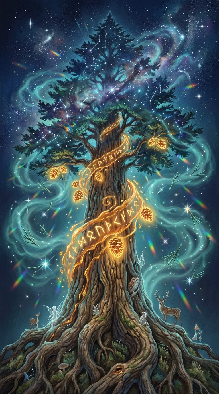 Free Magical Tree Gateway Image - Tree, Conifer, Evergreen | Download ...