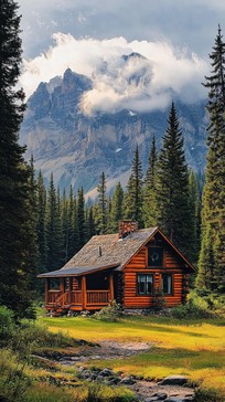 Free Mountain Cabin Retreat Image - Mountain, Cabin, Autumn | Download ...