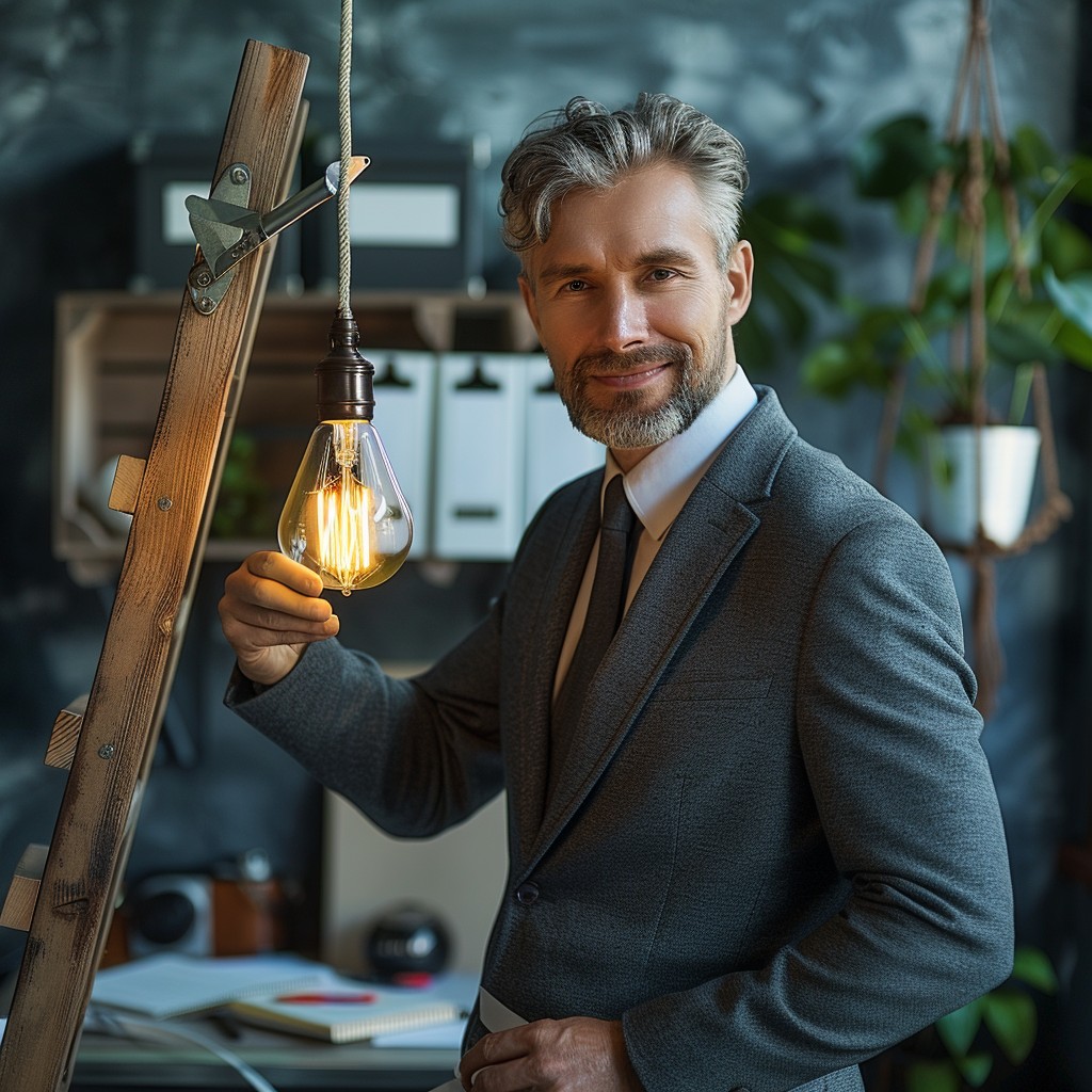 Free Innovator's Light Touch Image - Innovation, Creativity, Light Bulb ...