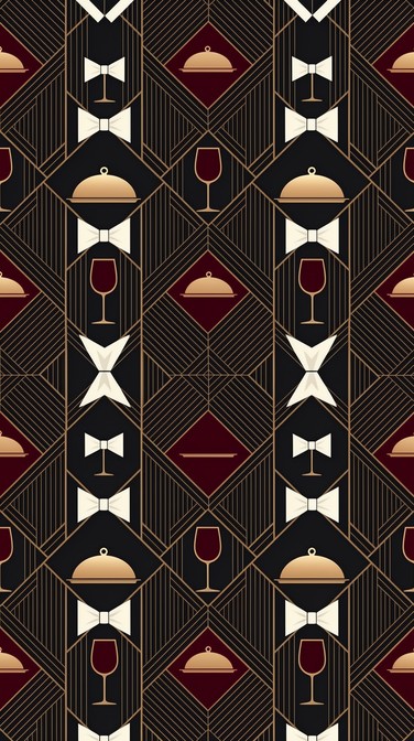 Free Elegant Dining Pattern Image - Pattern, Geometric, Restaurant ...