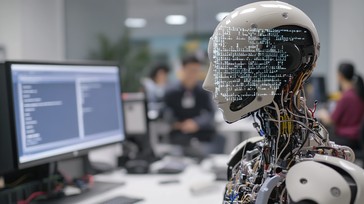 Free Robot Analyzing Data Image - Robot, Technology, Artificial ...