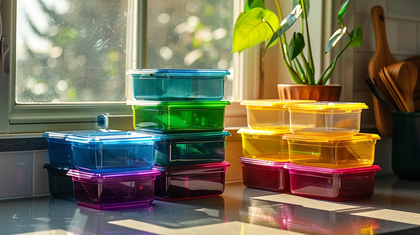 Free Colorful Storage Containers Image - Storage, Containers, Kitchen ...