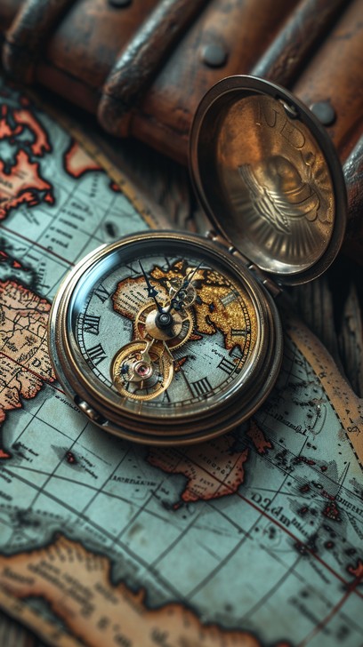 Free Vintage Compass Navigation Image - Antique, Compass, Map ...