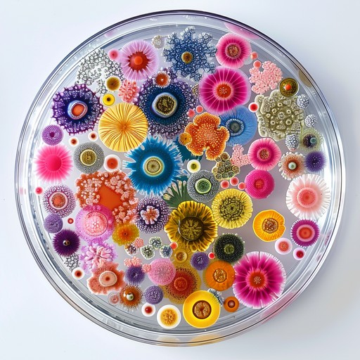 Free Vibrant Microbial Art Image | Download at StockCake