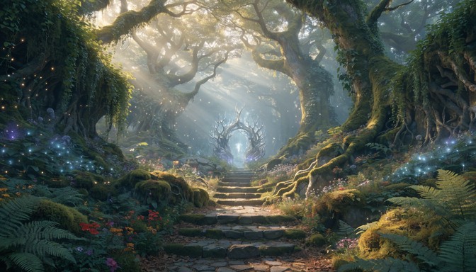 Free Enchanted Forest Pathway Image - Forest, Pathway, Enchanted ...