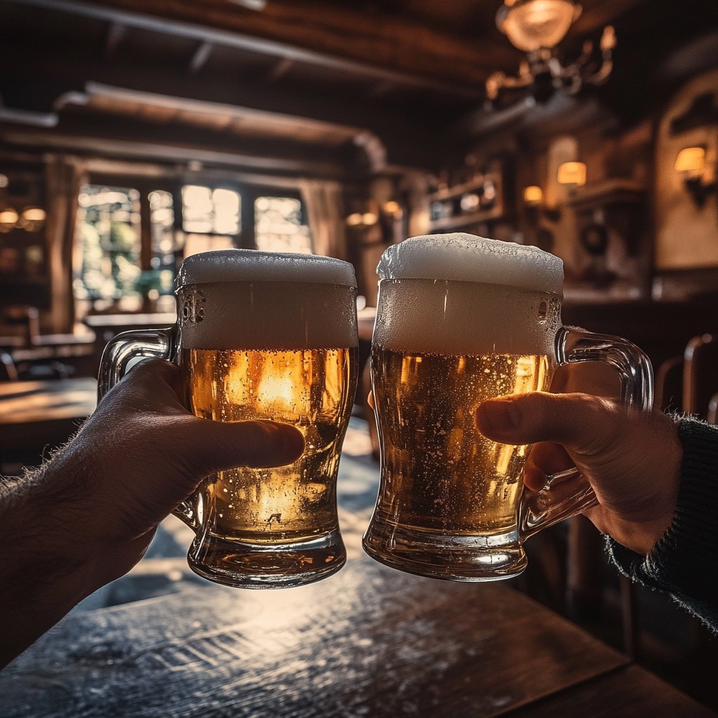 Free Cheers with beer Image - Beer, Cheers, Friends | Download at StockCake