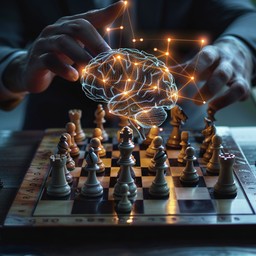 Free Strategic Chess Interaction Image - Chess, Strategy, Digital ...