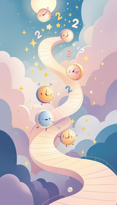 Download Dreamy Clock Paradise Image - Dreamy, Surreal, Fantasy | StockCake