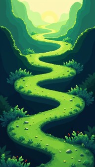 Free Verdant Pixel Path Image - Pixelart, Path, Green | Download at ...