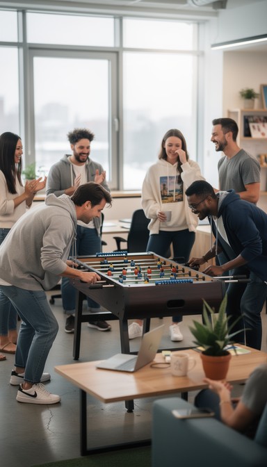 Free Office Game Time Image - Office, Foosball, Team | Download at ...