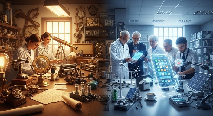Free Innovation Through Time Image - Innovation, Invention, Workshop ...
