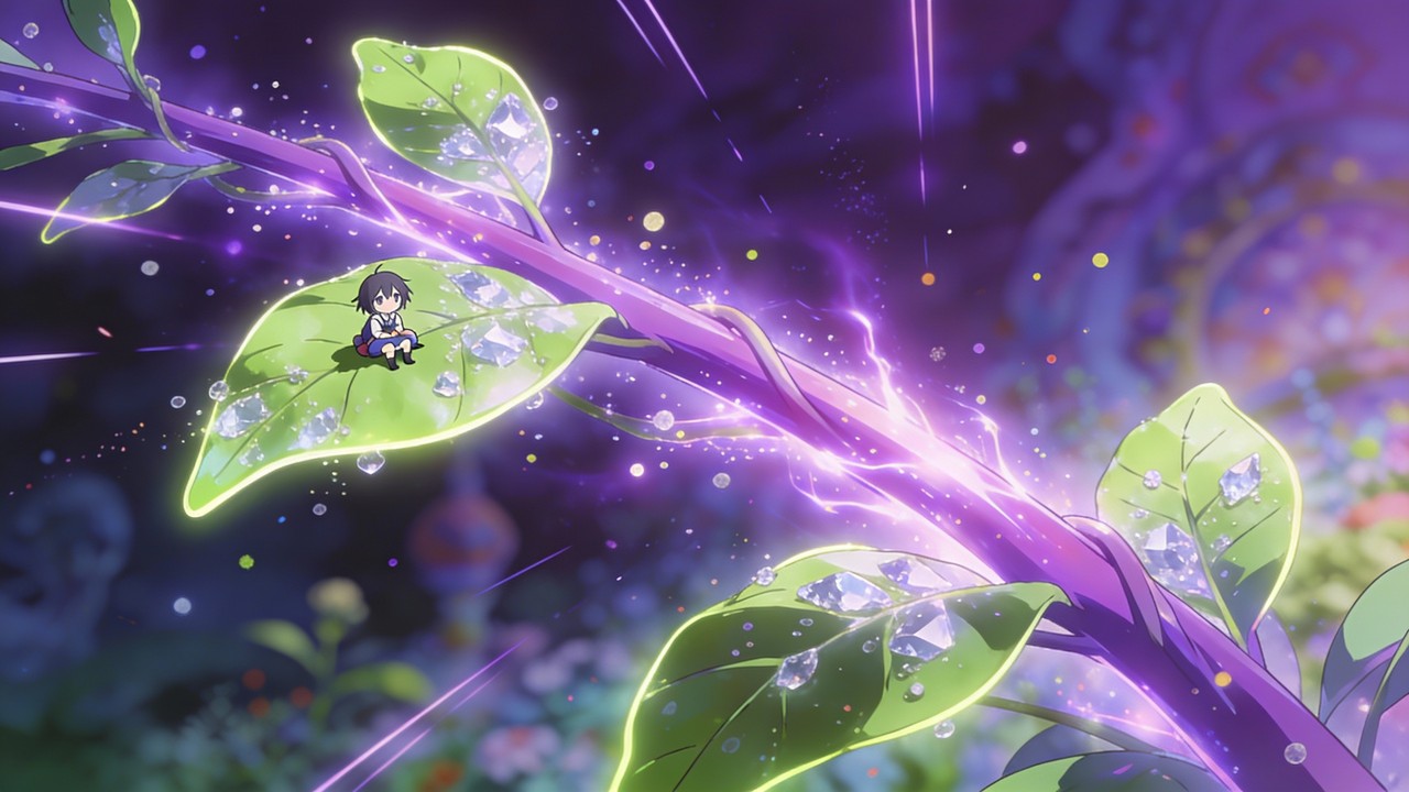 Free Magical Purple Stem Image - Purple, Anime, Manga | Download at ...