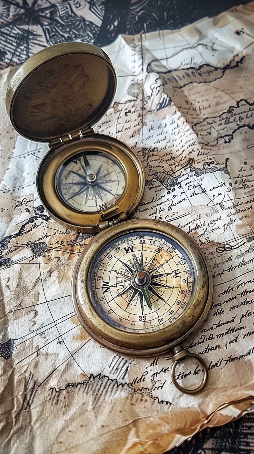 Free Vintage Compass Navigation Image - Vintage, Compass, Map ...