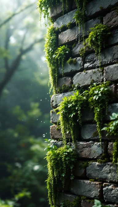 Free Mossy stone wall Image - Moss, Stones, Wall | Download at StockCake