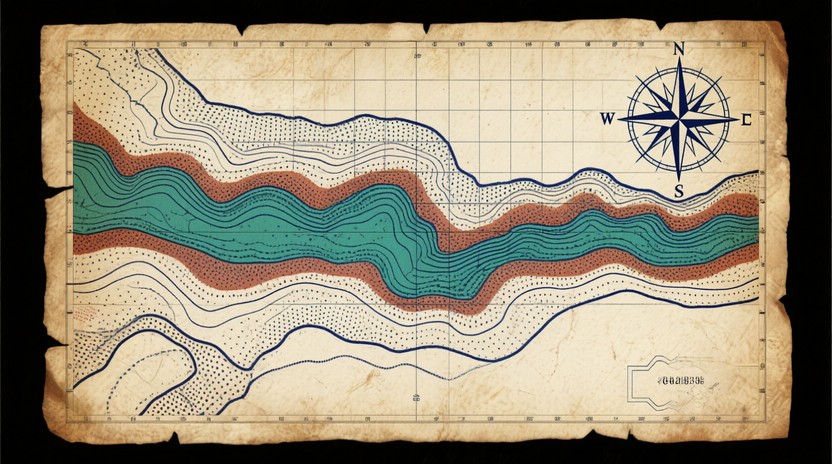 Free Flowing Continental Contours Image - Topographic, Global, Map ...