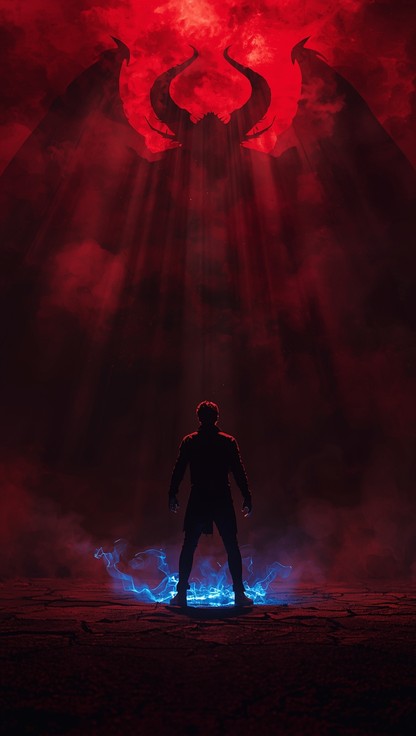 Free Defying Demonic Forces Photo - Silhouette, Confrontation, Demonic ...